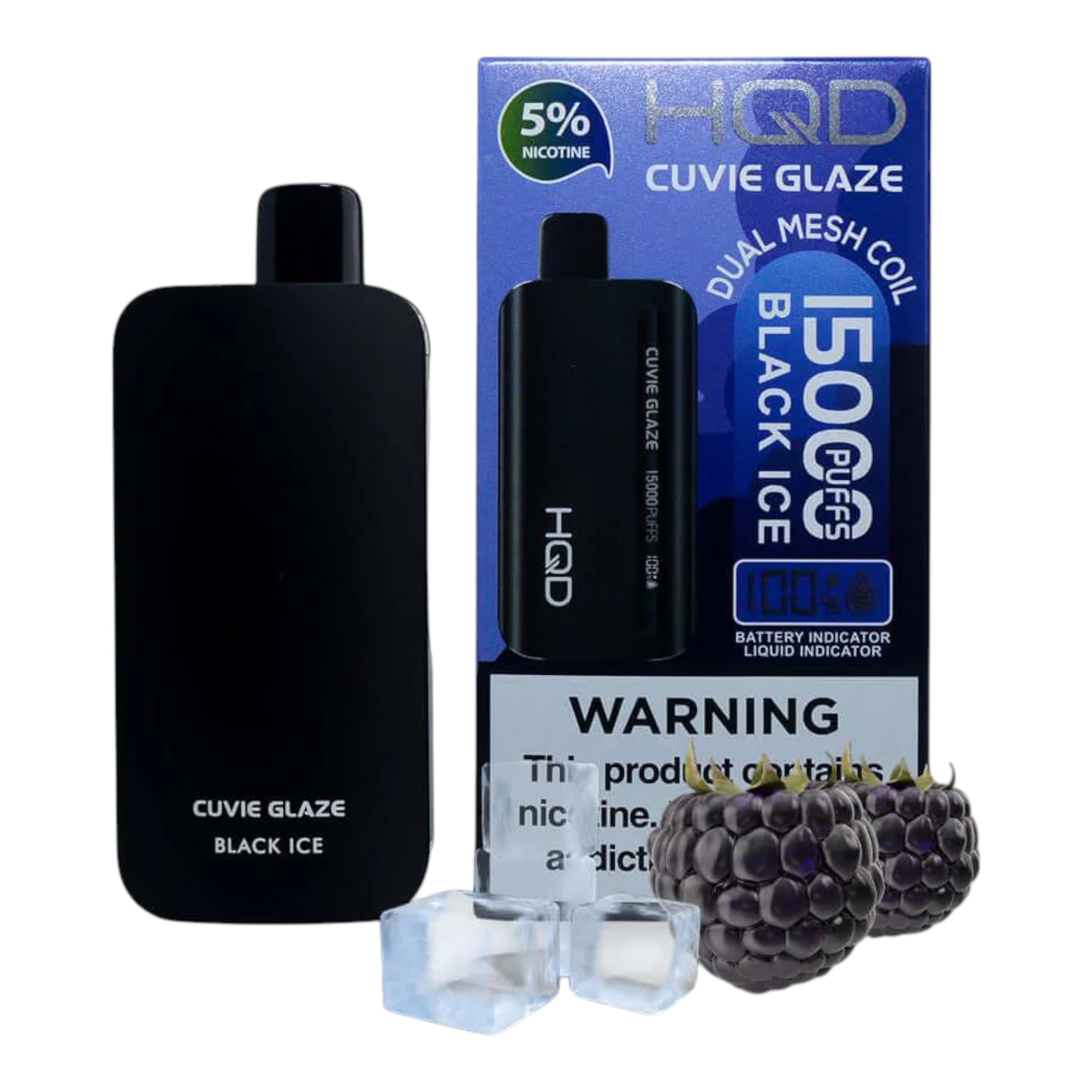 CUVIE GLAZE • BLACK ICE - CUVIE GLAZE BLACK ICE