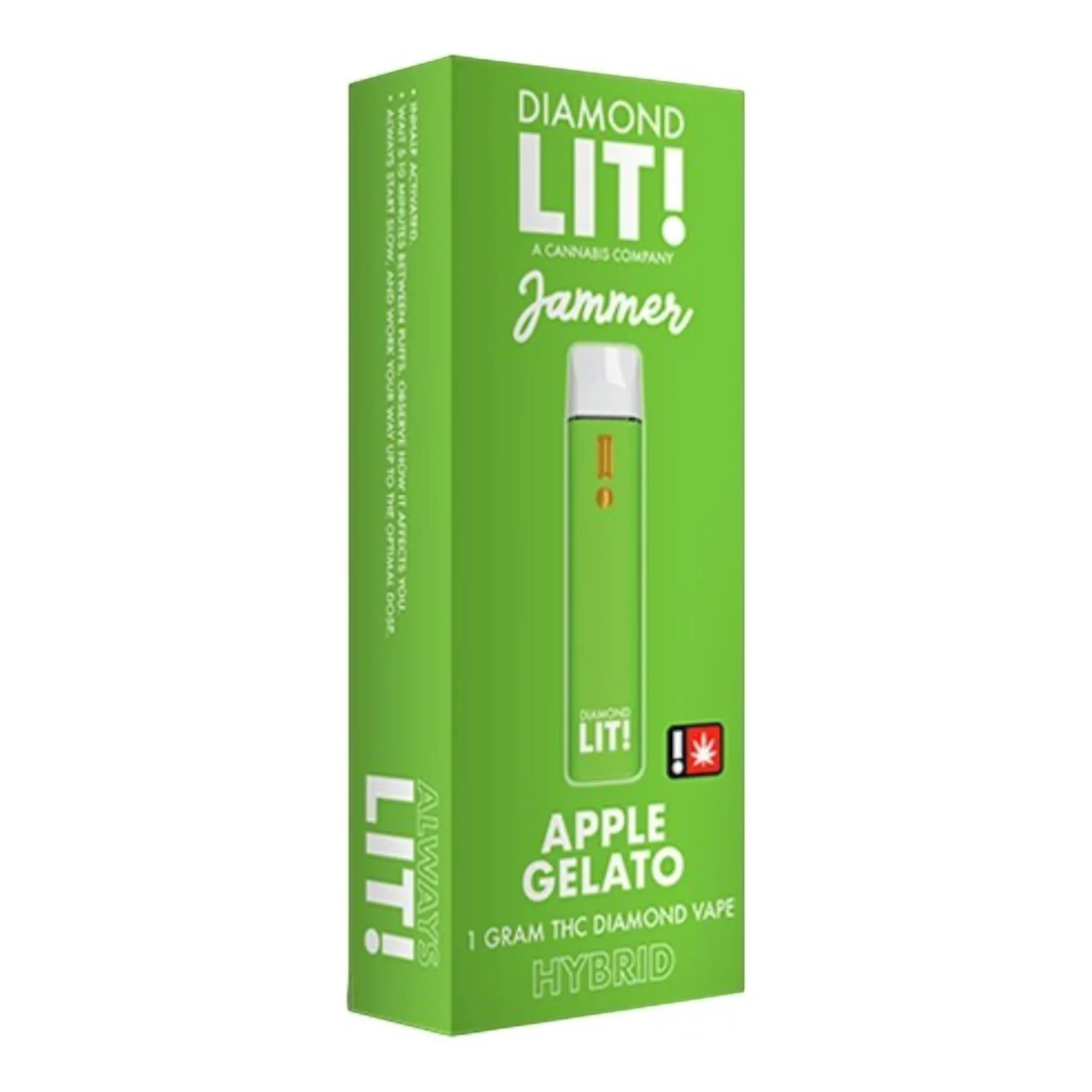 DIAMOND LIT PEN 1GR • APPLE GELATO - DIAMOND LIT PEN 1GR HYBRID APPLE GELATO